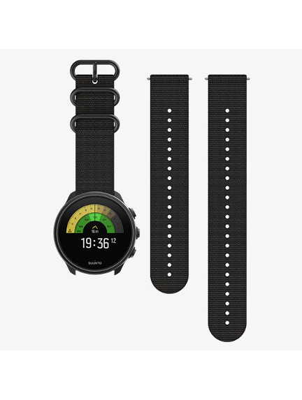 SUUNTO 9 BARO CHARCOAL BLACK TITANIUM sportinis laikrodis